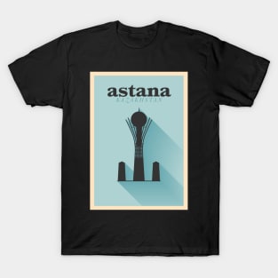 Astana city poster T-Shirt